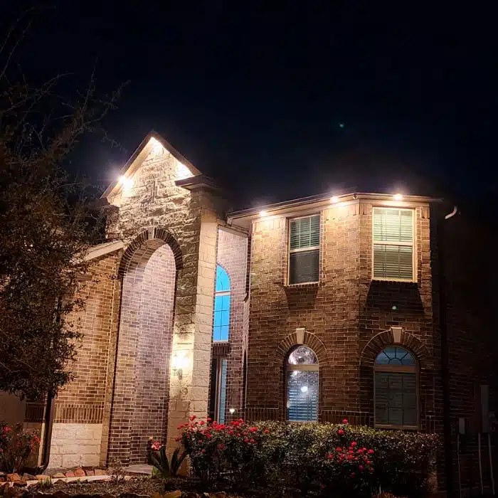 Color Changing the Soffit Lights